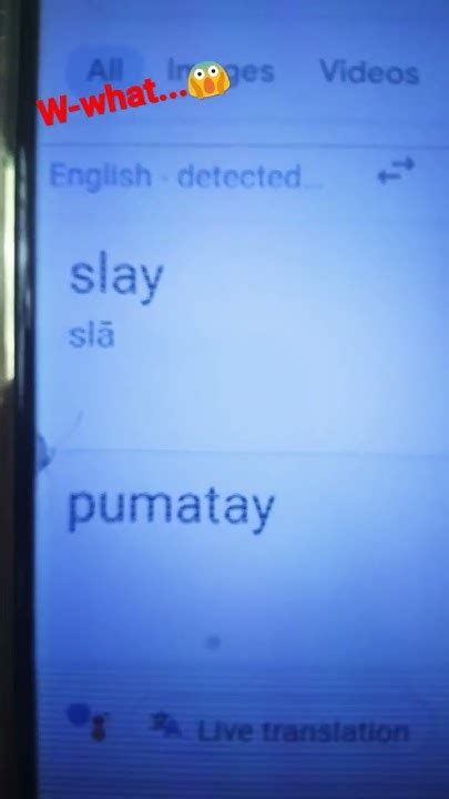slay in tagalog